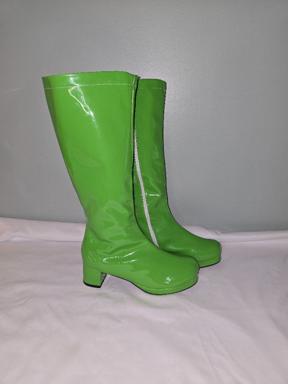 Fashion Knee High Retro GoGo Boots, Women's US Size 9.5/EU 41, Gently Used